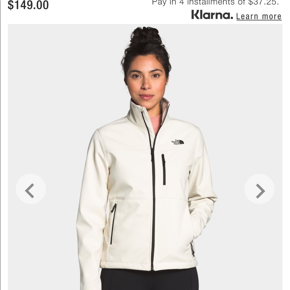 The North Face Apex Jacket - White